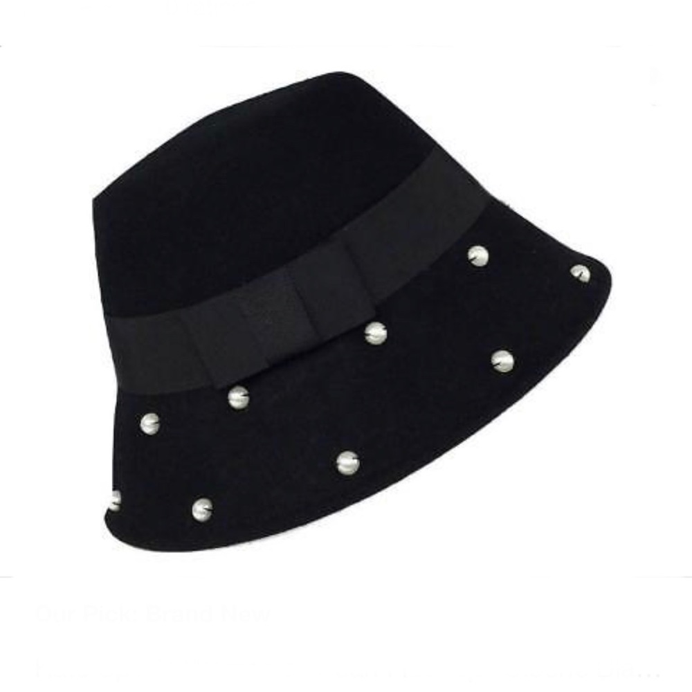 KATE SPADE PEARL WOOL HAT NEW